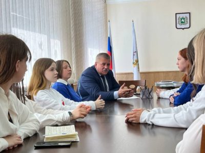 Сегодня, 21 мая, состоялась встреча с активом «Движение Первых»