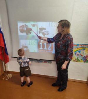 В МКДОУ «Детский сад «Аленушка» прошло мероприятие по антитеррористической безопасности