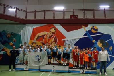 Соревнования по баскетболу среди мальчиков в г. Стрежевом
