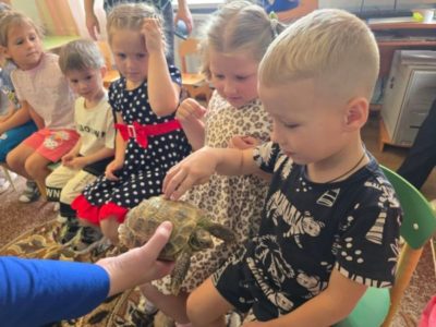 Поход в детский сад