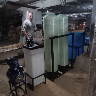 Новая станция по очистке воды