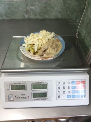 Мониторинг питания МАДОУ “Александровский детский сад” ул.Нефтяников, 7