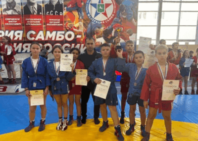 Первенство Томской области по самбо среди юношей и девушек 2013-2014 годов рождения