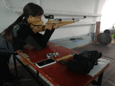 Мероприятие по стрельбе из пневматической винтовки, посвящённое “Дню народного единства”