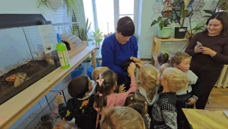 Экскурсия в студии “Юный эколог”