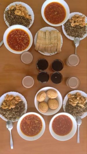 Мониторинг питания Октябрьского филиала МАОУ СОШ №1