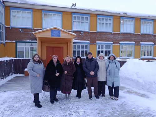 Посещение сельских школ